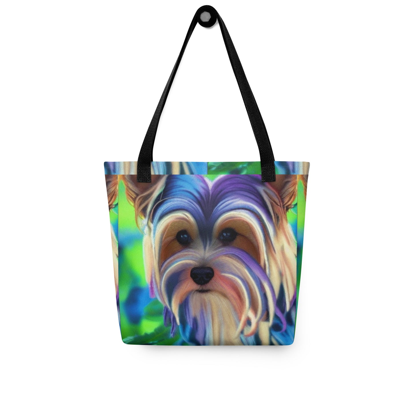 Yorkie Paintingz Tote Bag