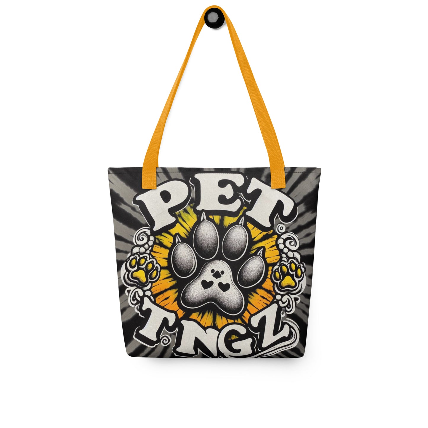 Black & Yellow Pet Tingz Tote Bag