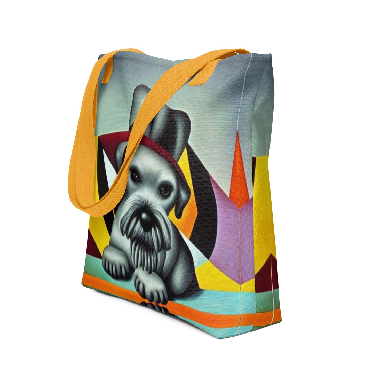 Schnauzer Art Tote Bag